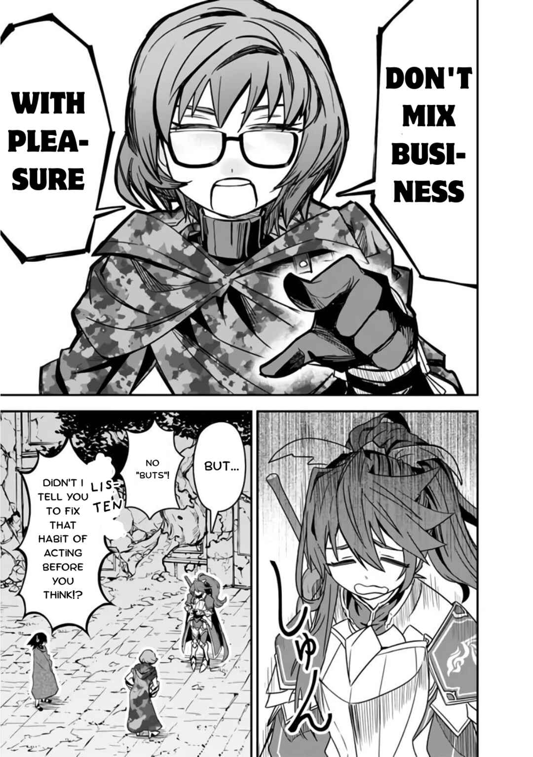 Page 13 Chapter 5 Kuroneko no Kenshi ~Black na Party wo Yametara S-kyuu Boukensha ni Scout Saremashita. Imasara Modotte kite to Iwaretemo Mousoi desu~