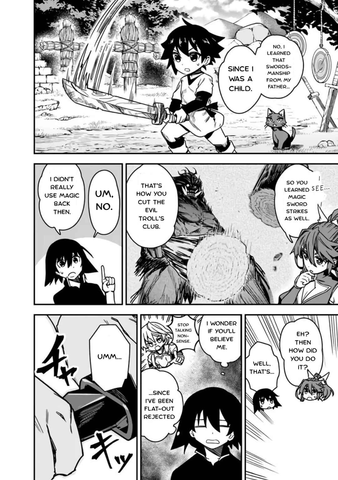 Page 21 Chapter 4 Kuroneko no Kenshi ~Black na Party wo Yametara S-kyuu Boukensha ni Scout Saremashita. Imasara Modotte kite to Iwaretemo Mousoi desu~