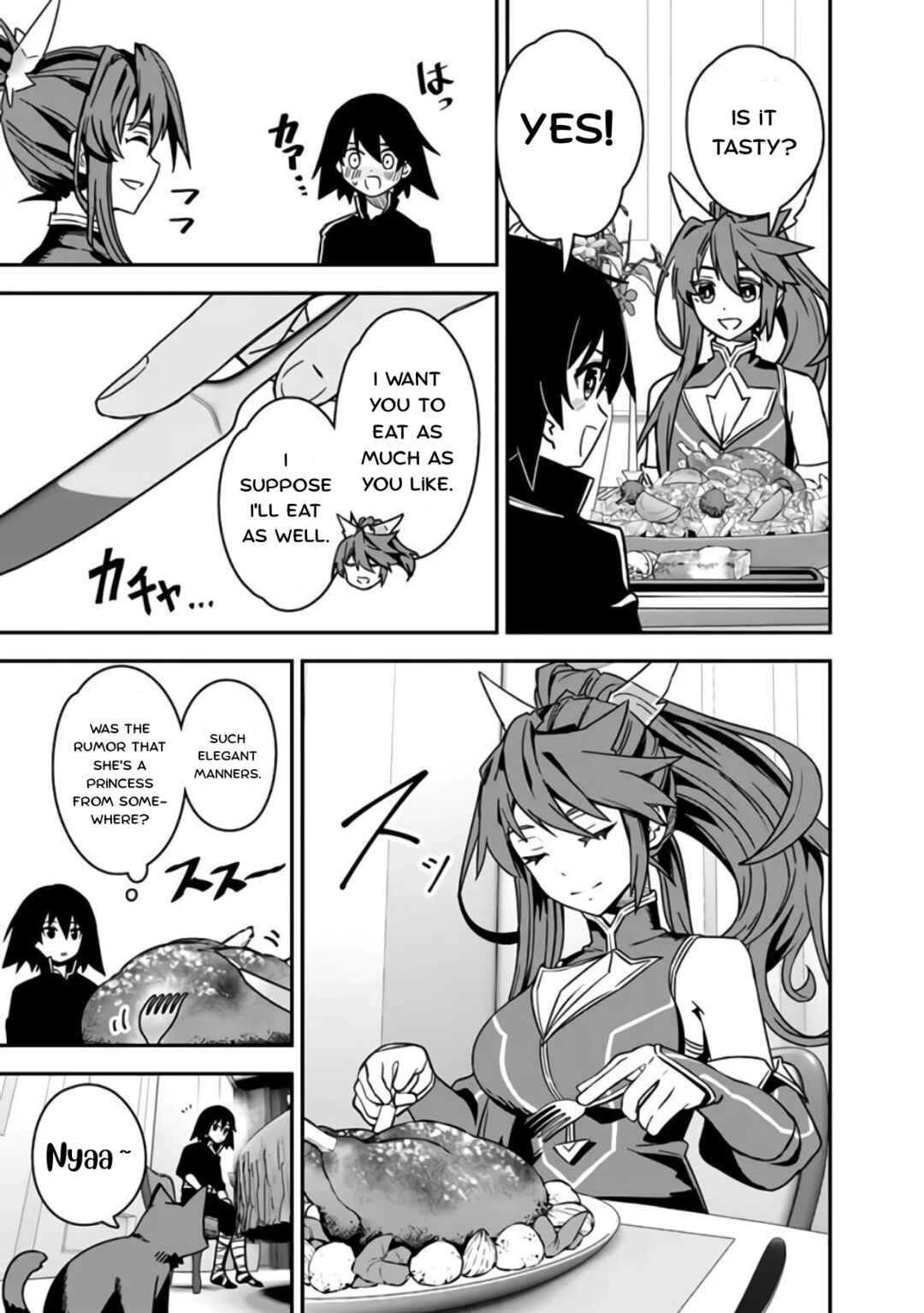 Page 7 Chapter 4 Kuroneko no Kenshi ~Black na Party wo Yametara S-kyuu Boukensha ni Scout Saremashita. Imasara Modotte kite to Iwaretemo Mousoi desu~