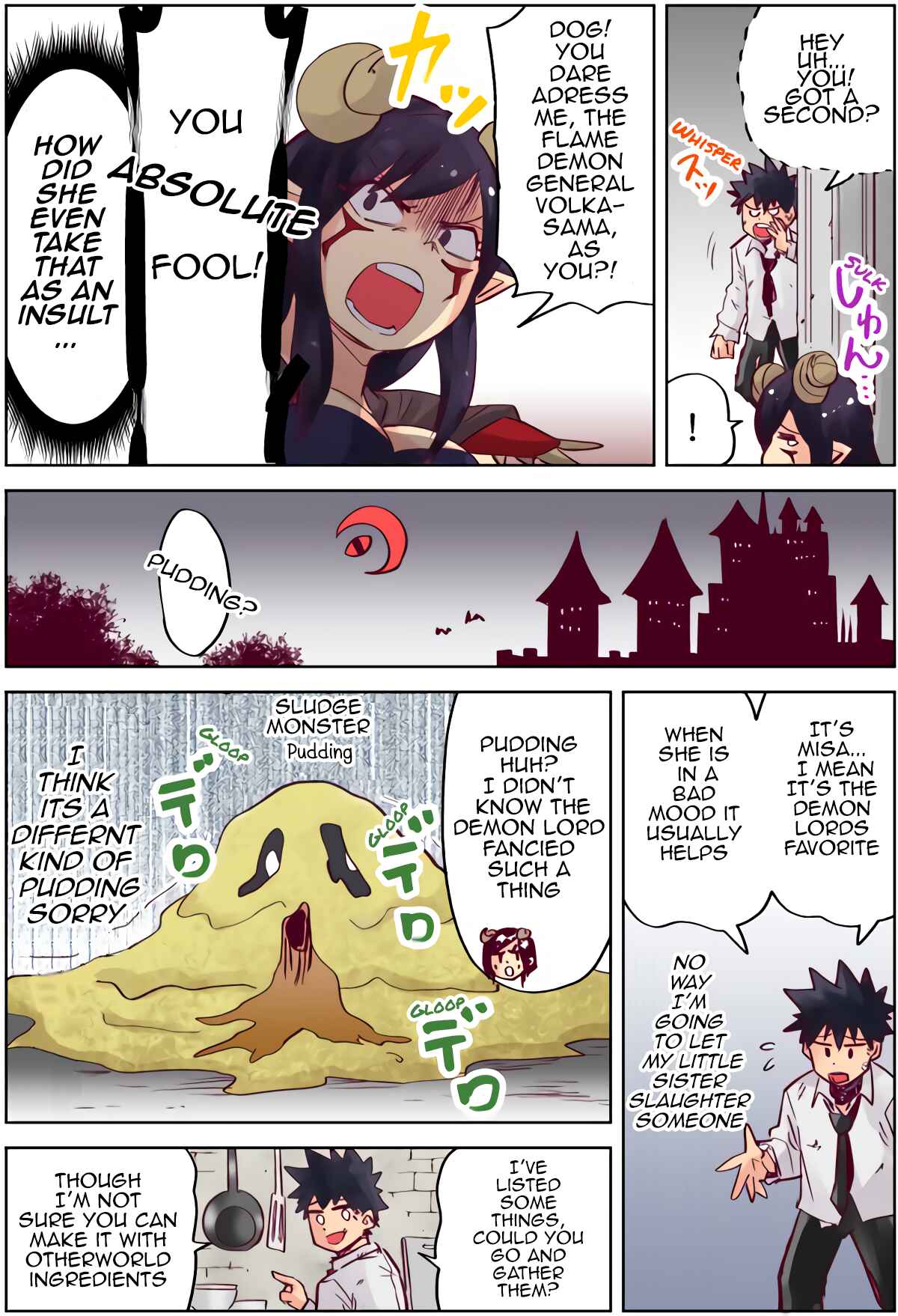 Page 2 Chapter 2 When I Went to Another World, My Little Sister Was Already Reigning as the Demon Lord (Webcomic)