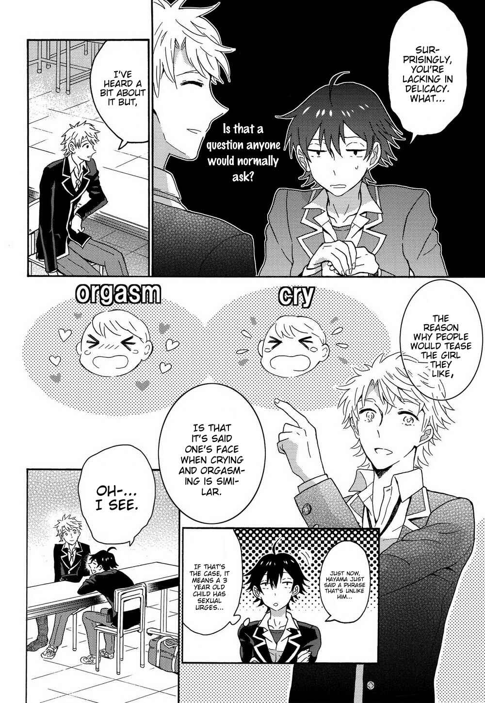 Page 5 Chapter Unknown_85e3 Yahari Ore no Seishun Love Come wa Machigatteiru - Shitsubou Suru Himamonai (Doujinshi)