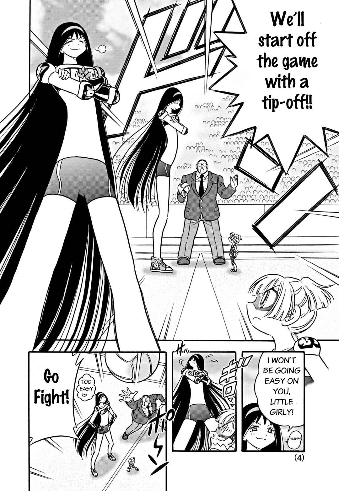 Page 4 Chapter 38 Flaming Fightball Girl Dodge Danko