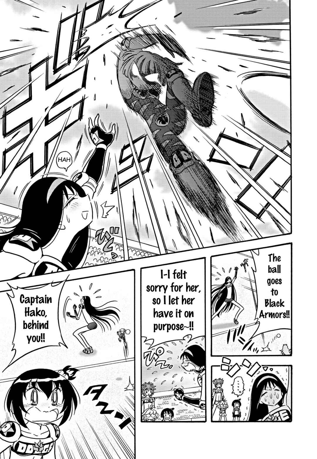 Page 5 Chapter 38 Flaming Fightball Girl Dodge Danko