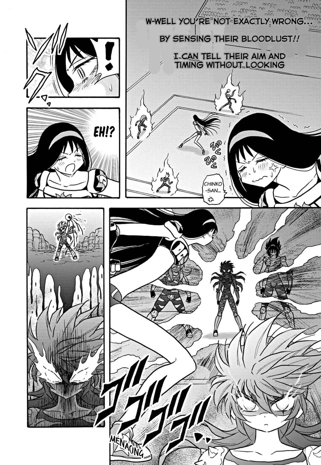 Page 8 Chapter 38 Flaming Fightball Girl Dodge Danko