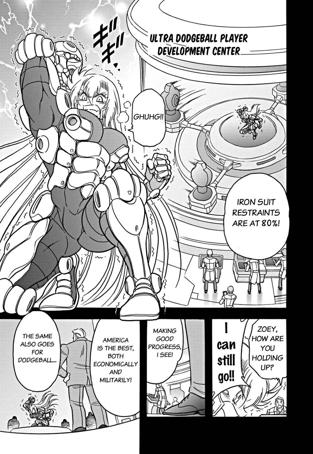 Page 3 Chapter 33 Flaming Fightball Girl Dodge Danko