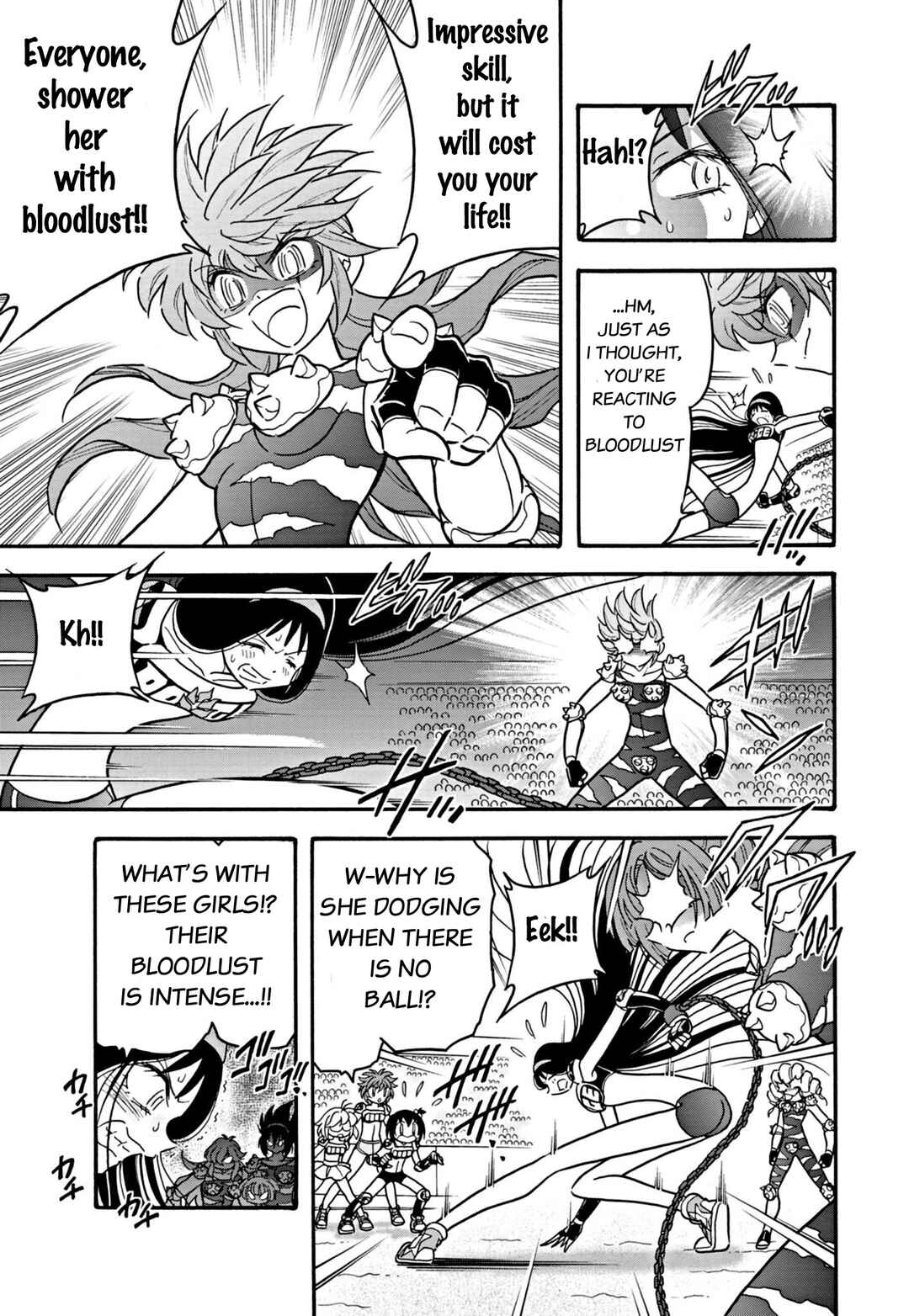 Page 3 Chapter 39 Flaming Fightball Girl Dodge Danko