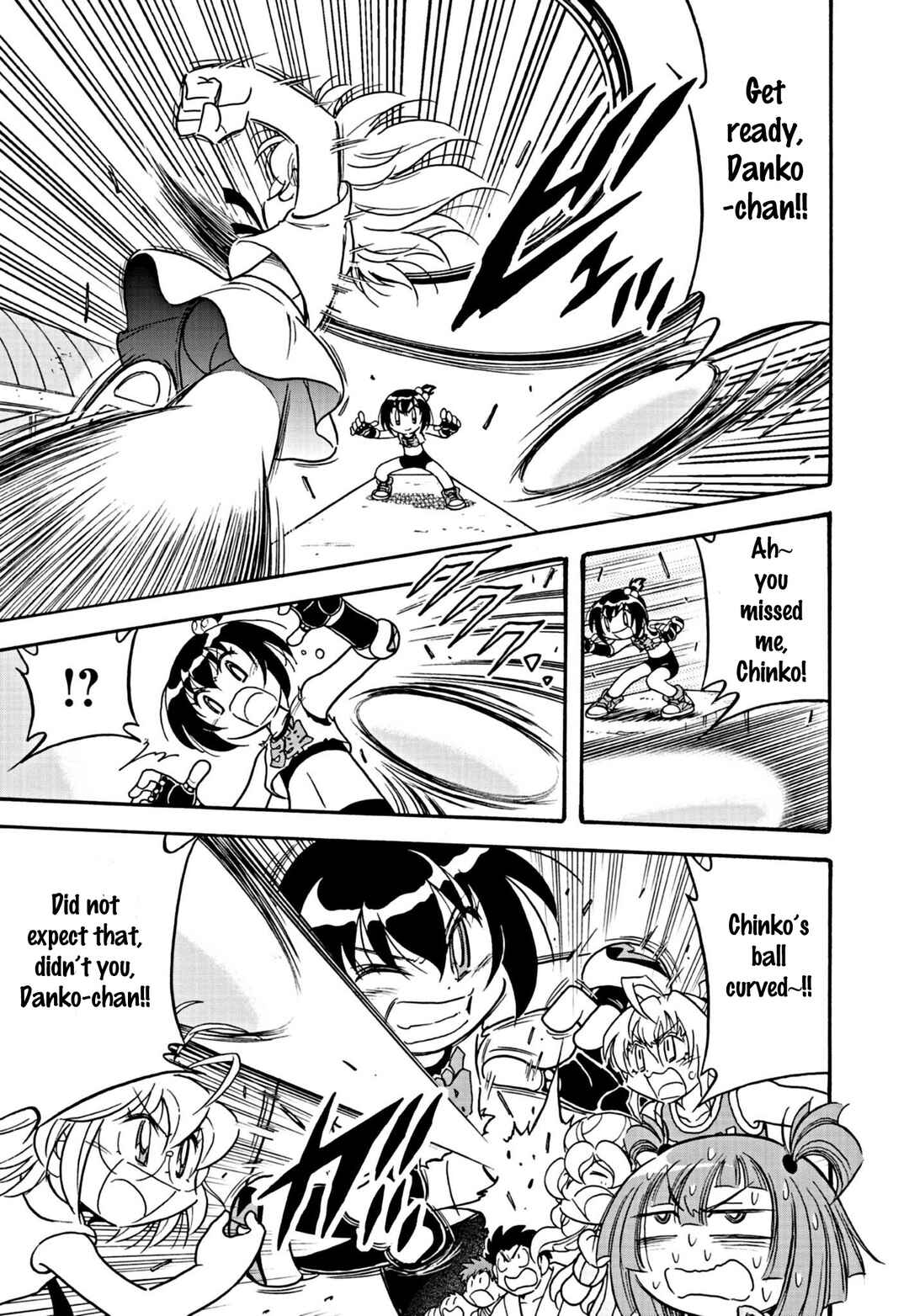 Page 12 Chapter 4 Flaming Fightball Girl Dodge Danko