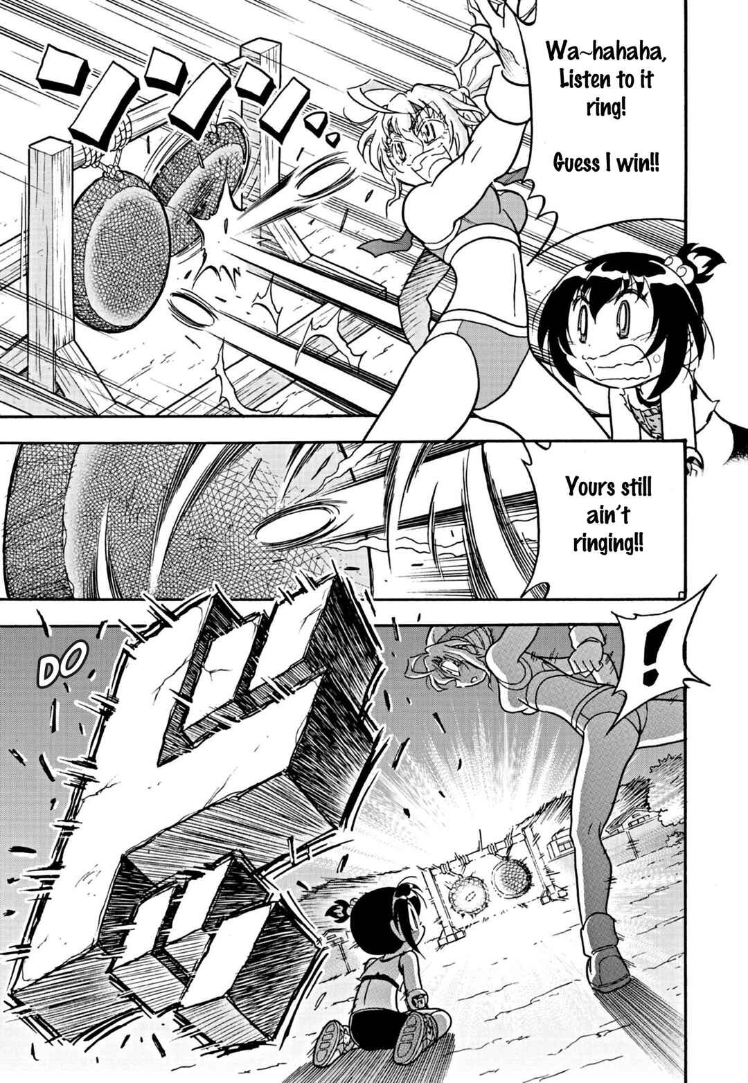 Page 12 Chapter 3 Flaming Fightball Girl Dodge Danko