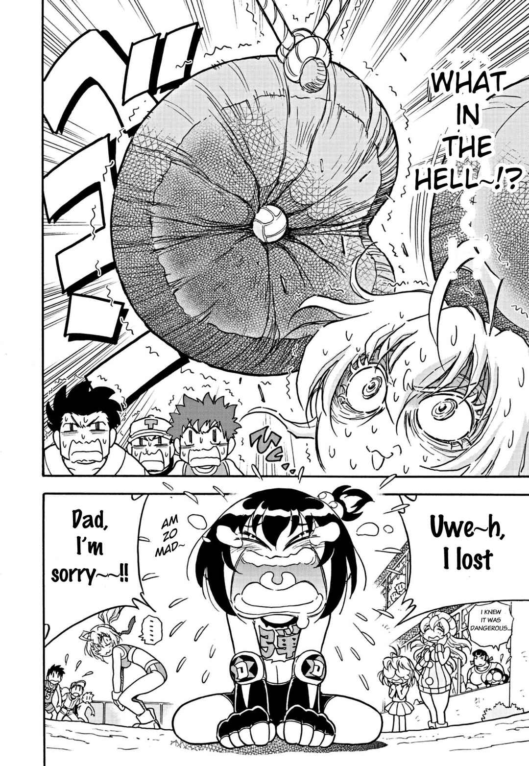Page 14 Chapter 3 Flaming Fightball Girl Dodge Danko