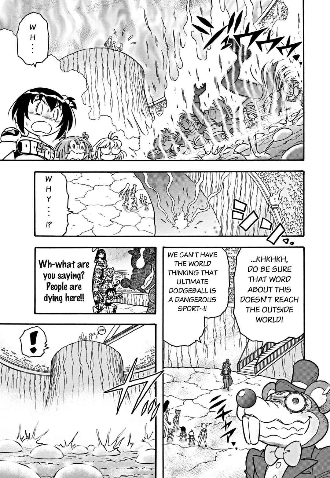 Page 4 Chapter 36 Flaming Fightball Girl Dodge Danko