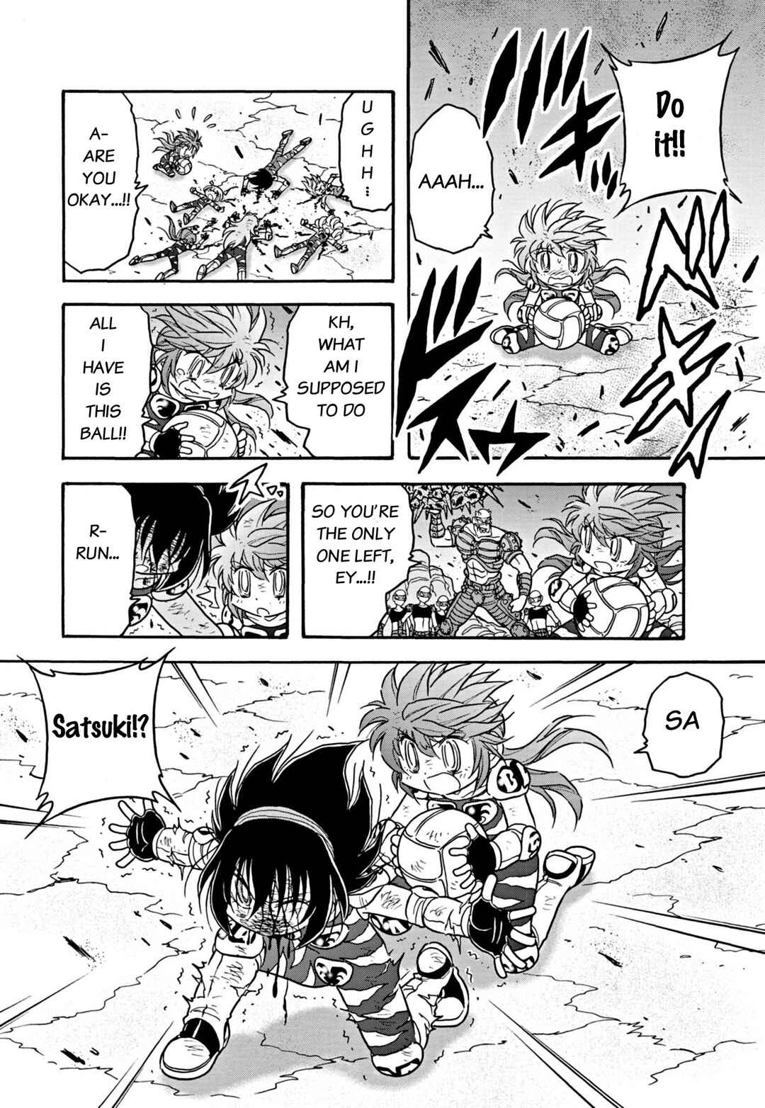 Page 9 Chapter 37 Flaming Fightball Girl Dodge Danko