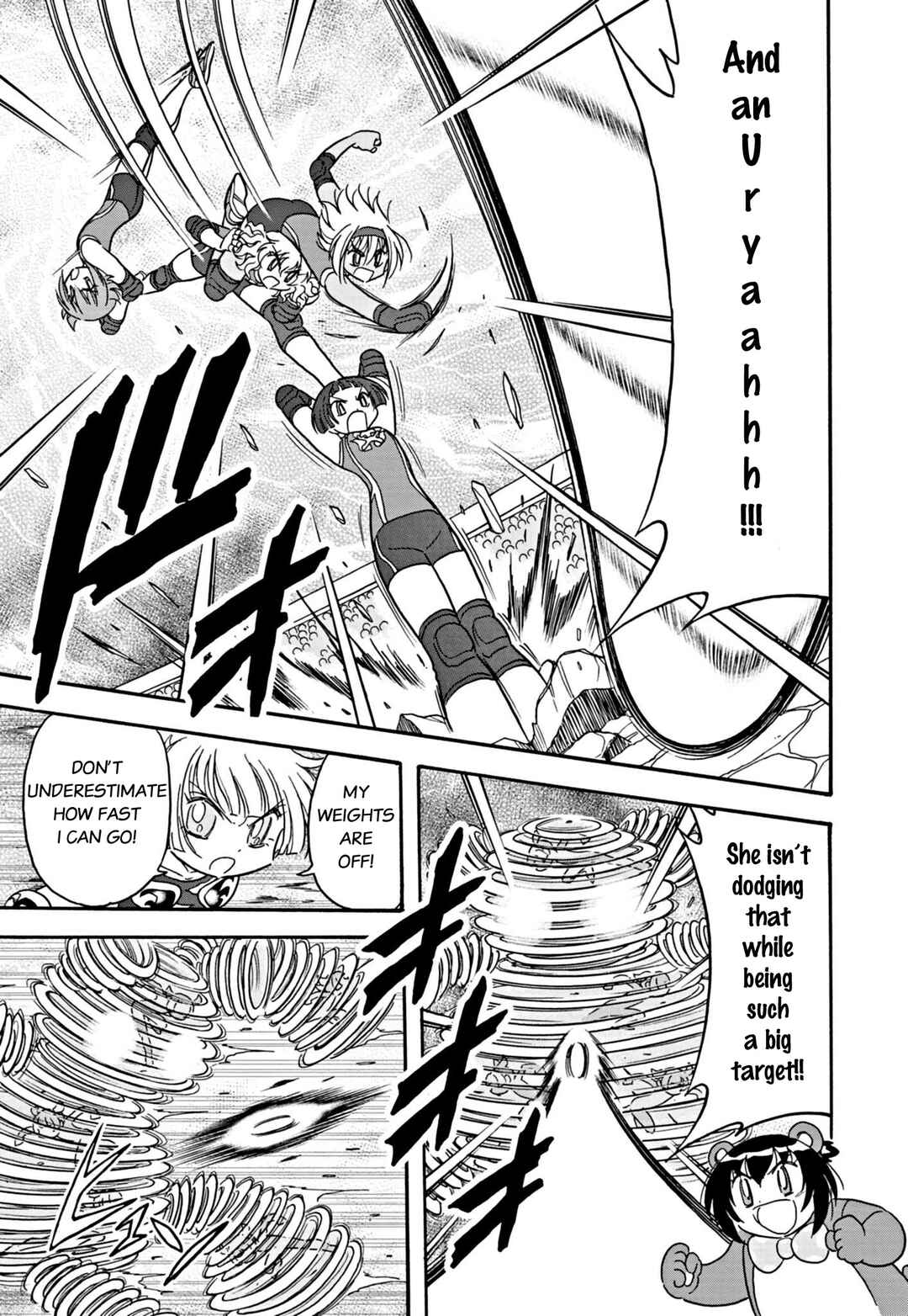 Page 3 Chapter 28 Flaming Fightball Girl Dodge Danko
