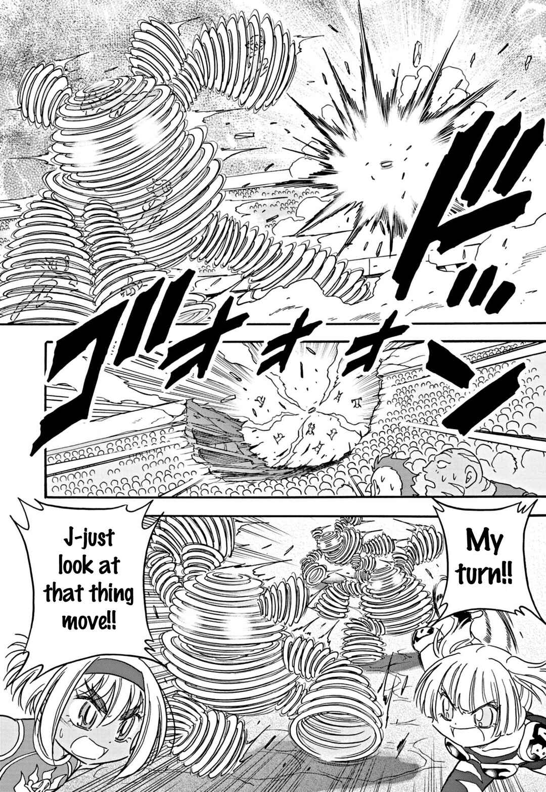 Page 4 Chapter 28 Flaming Fightball Girl Dodge Danko