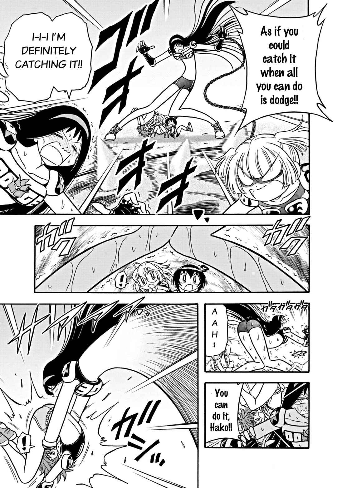 Page 5 Chapter 40 Flaming Fightball Girl Dodge Danko
