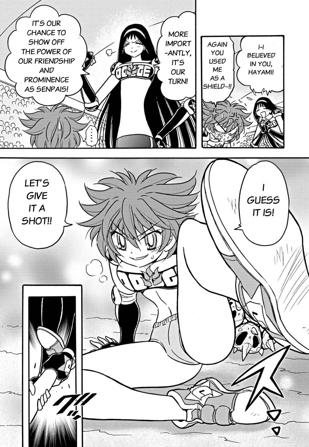 Page 9 Chapter 40 Flaming Fightball Girl Dodge Danko