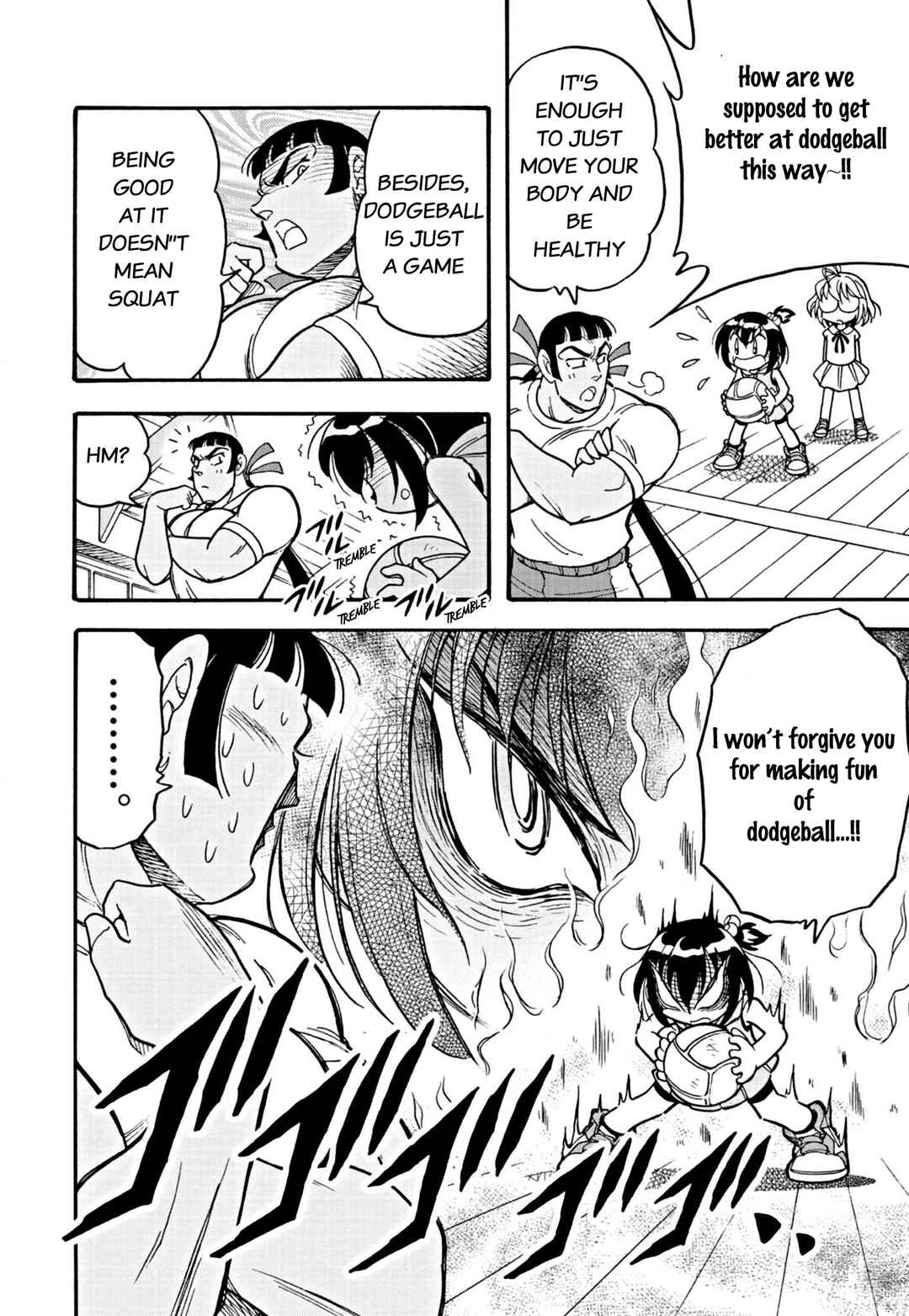 Page 14 Chapter 1 Flaming Fightball Girl Dodge Danko