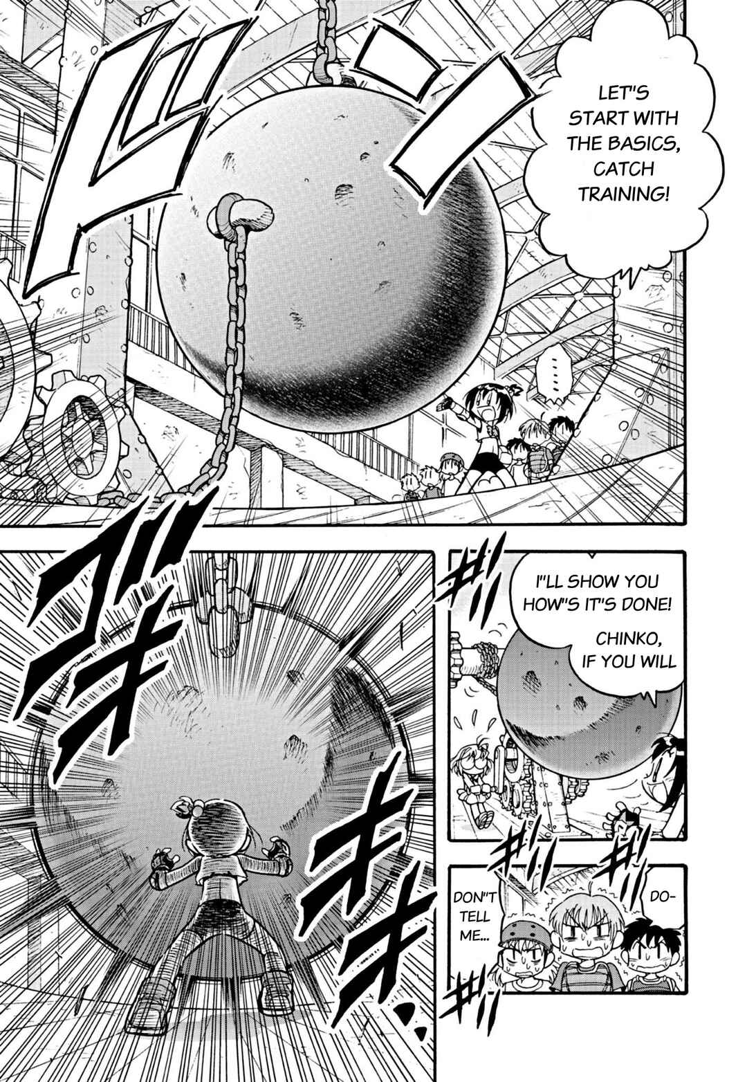 Page 17 Chapter 1 Flaming Fightball Girl Dodge Danko