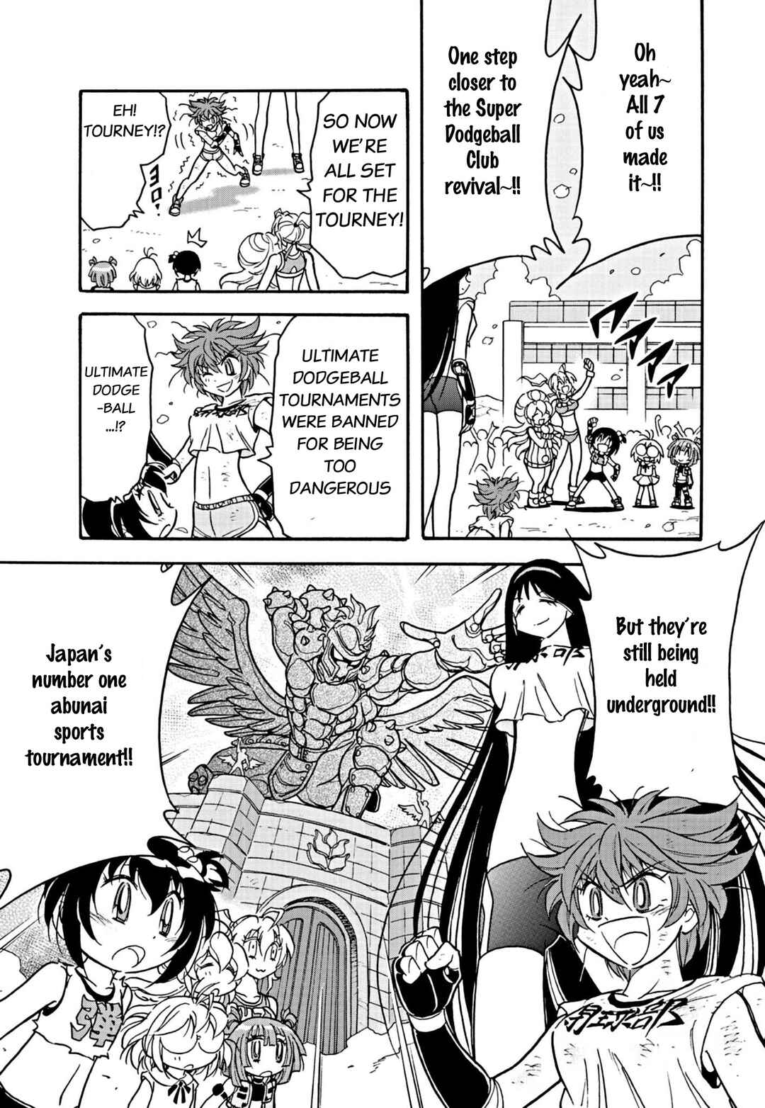 Page 14 Chapter 21 Flaming Fightball Girl Dodge Danko