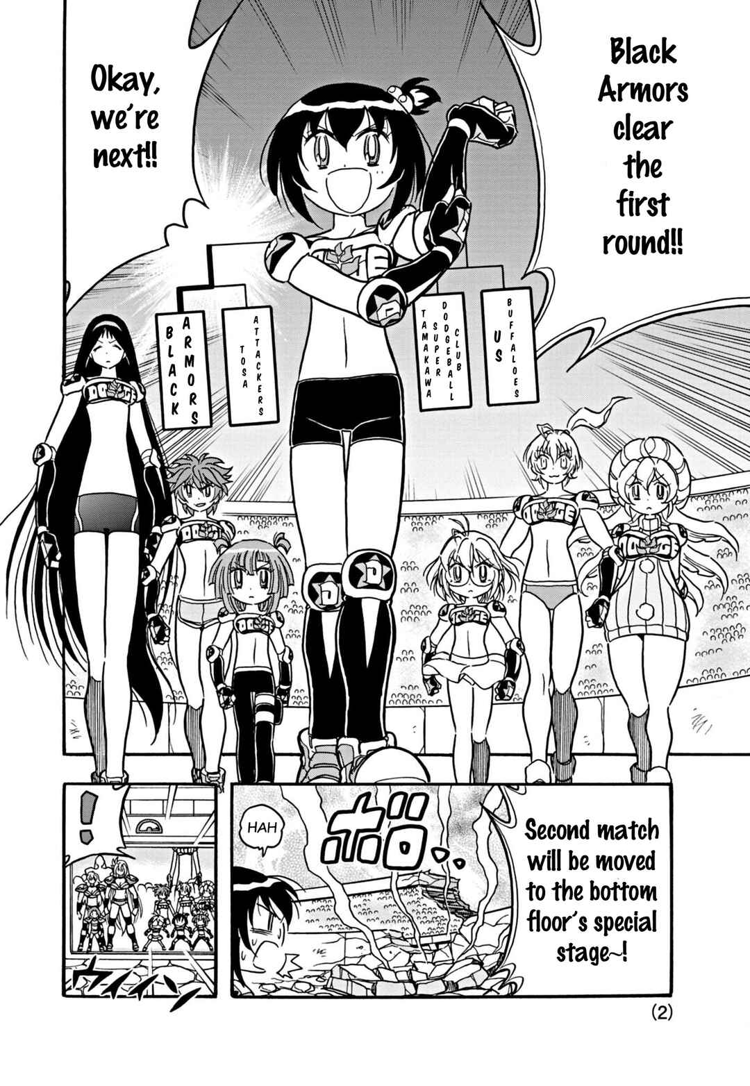 Page 2 Chapter 32 Flaming Fightball Girl Dodge Danko