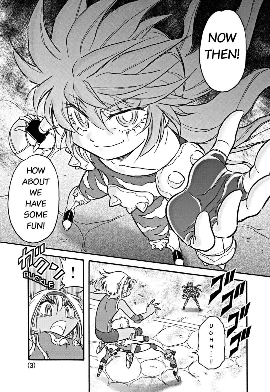 Page 3 Chapter 29 Flaming Fightball Girl Dodge Danko