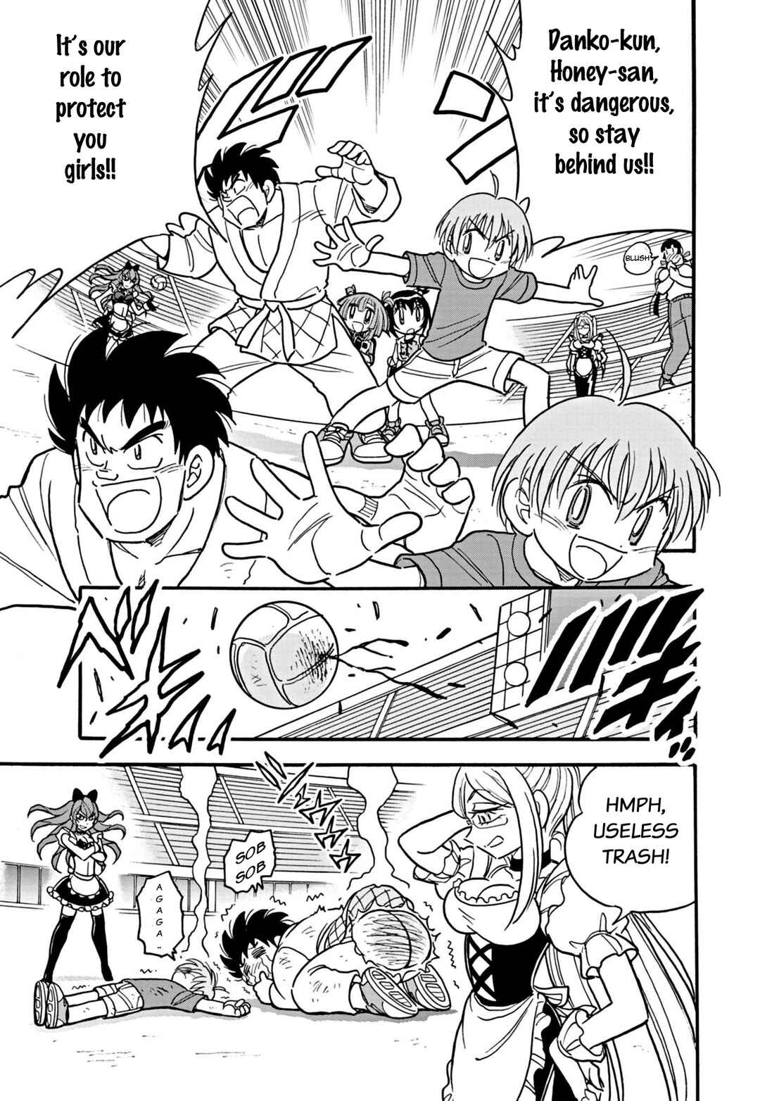 Page 3 Chapter 13 Flaming Fightball Girl Dodge Danko