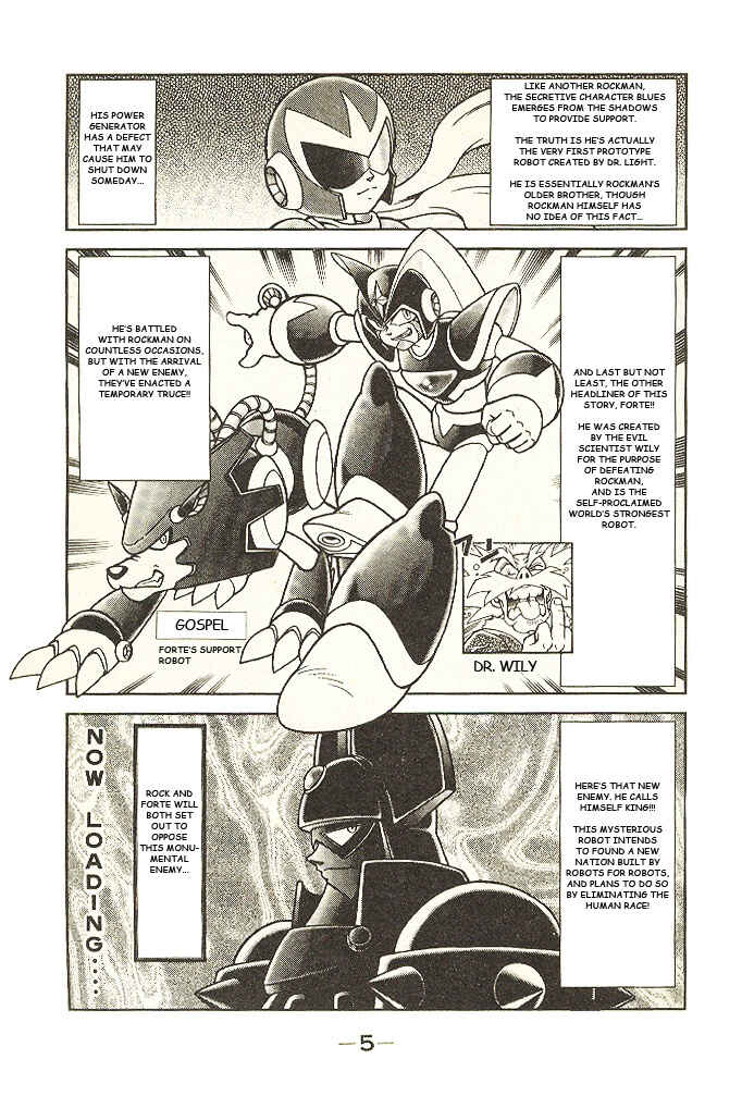 Page 4 Chapter 0 Mega Man & Bass
