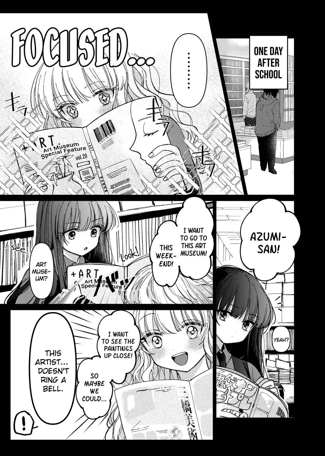 Page 1 Chapter 5 Azumi-chan to Kochou-chan