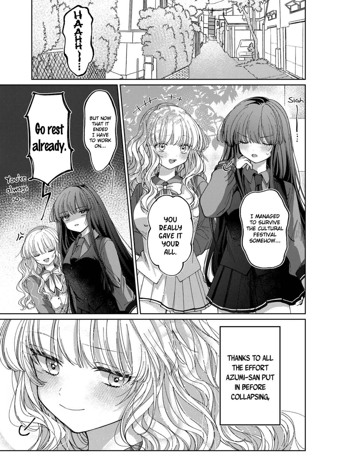 Page 1 Chapter 4 Azumi-chan to Kochou-chan