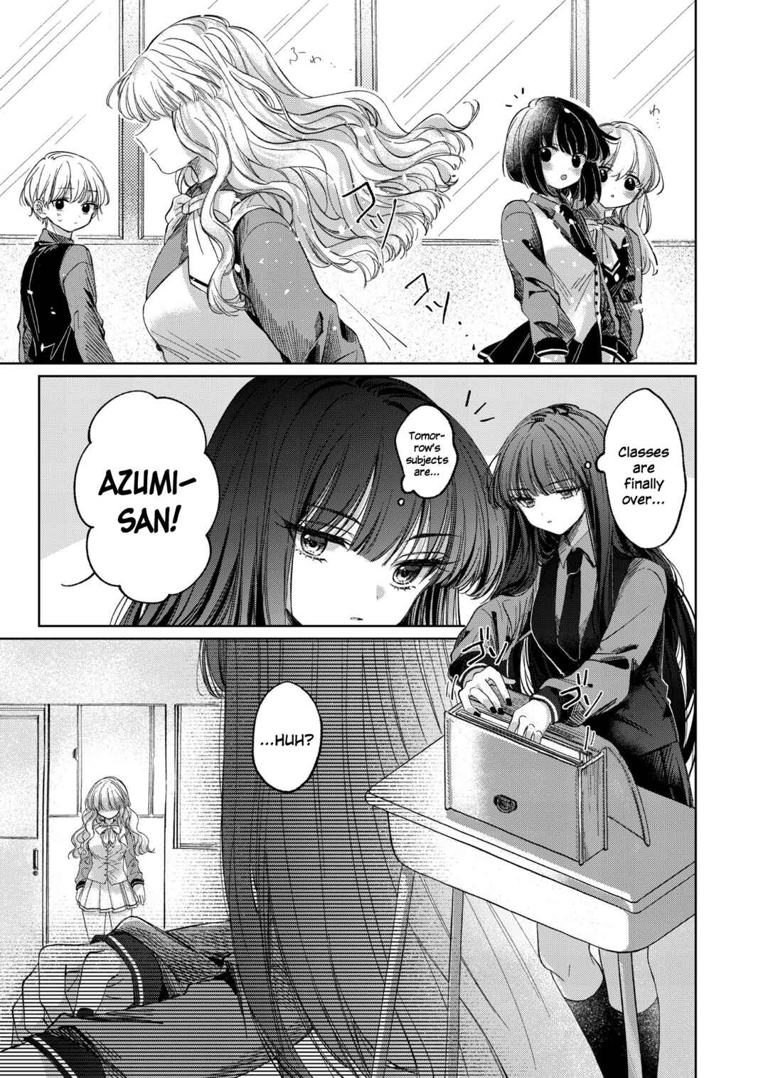 Page 3 Chapter 1 Azumi-chan to Kochou-chan