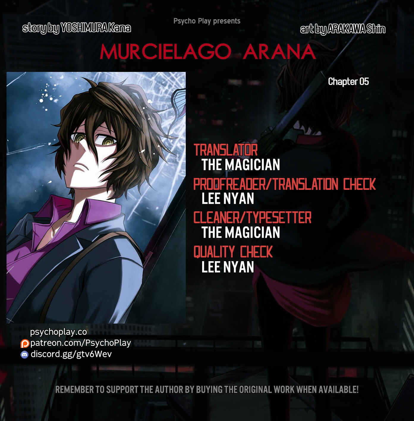 Page 1 Chapter 5 Murciélago Araña