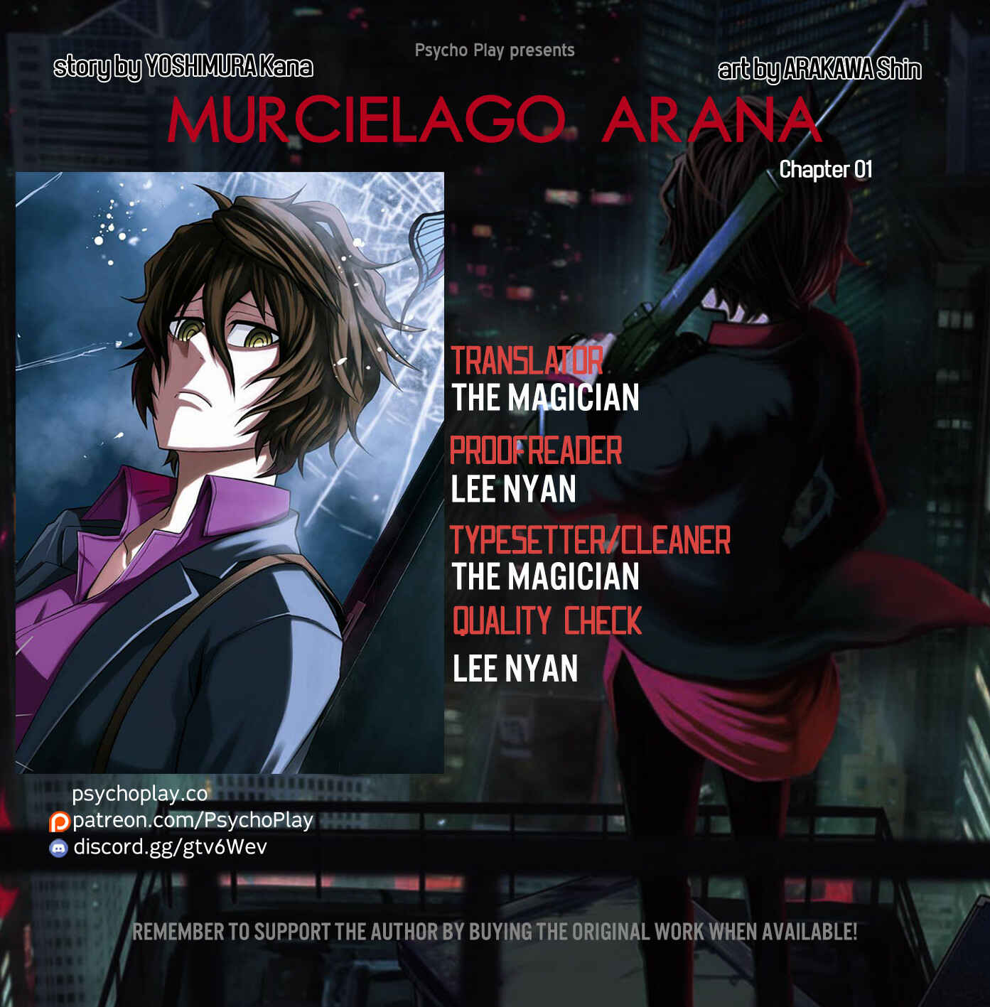 Page 1 Chapter 1 Murciélago Araña