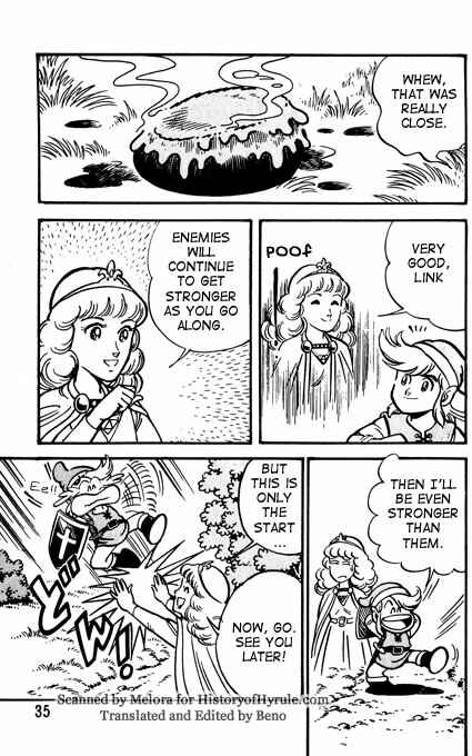 Page 8 Chapter 2 Zelda II: The Adventure of Link (SHIGOTO Daisuke)