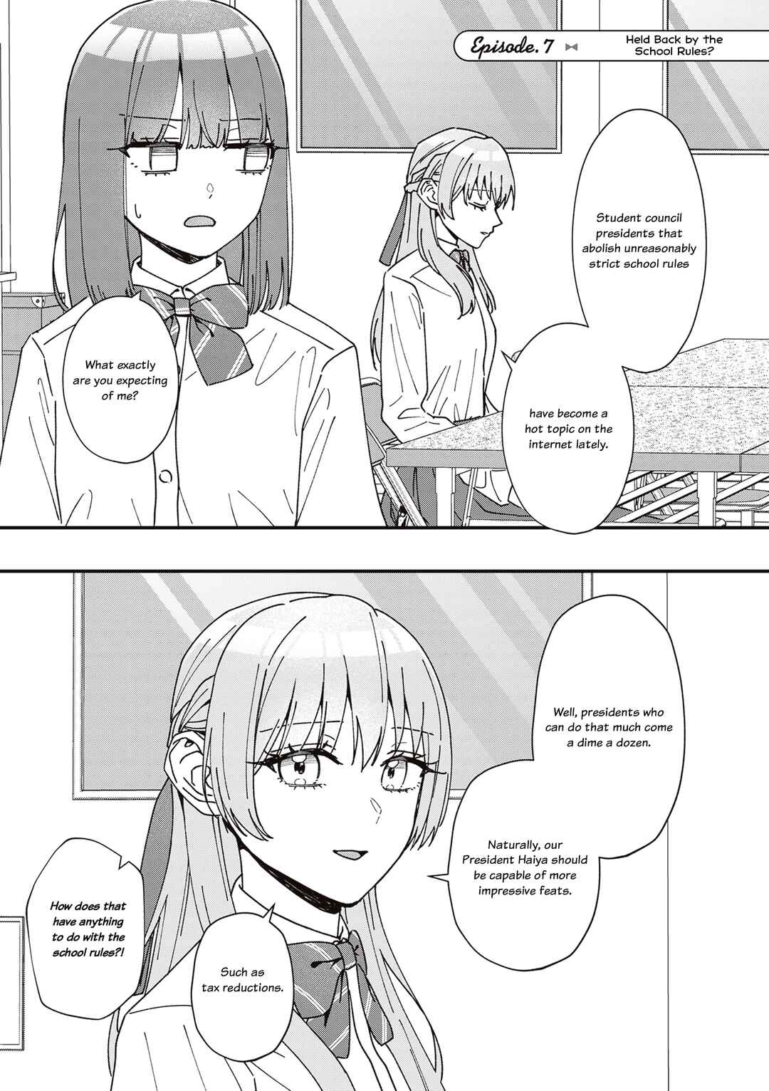 Page 1 Chapter 7 The Main Duties of the Vice President