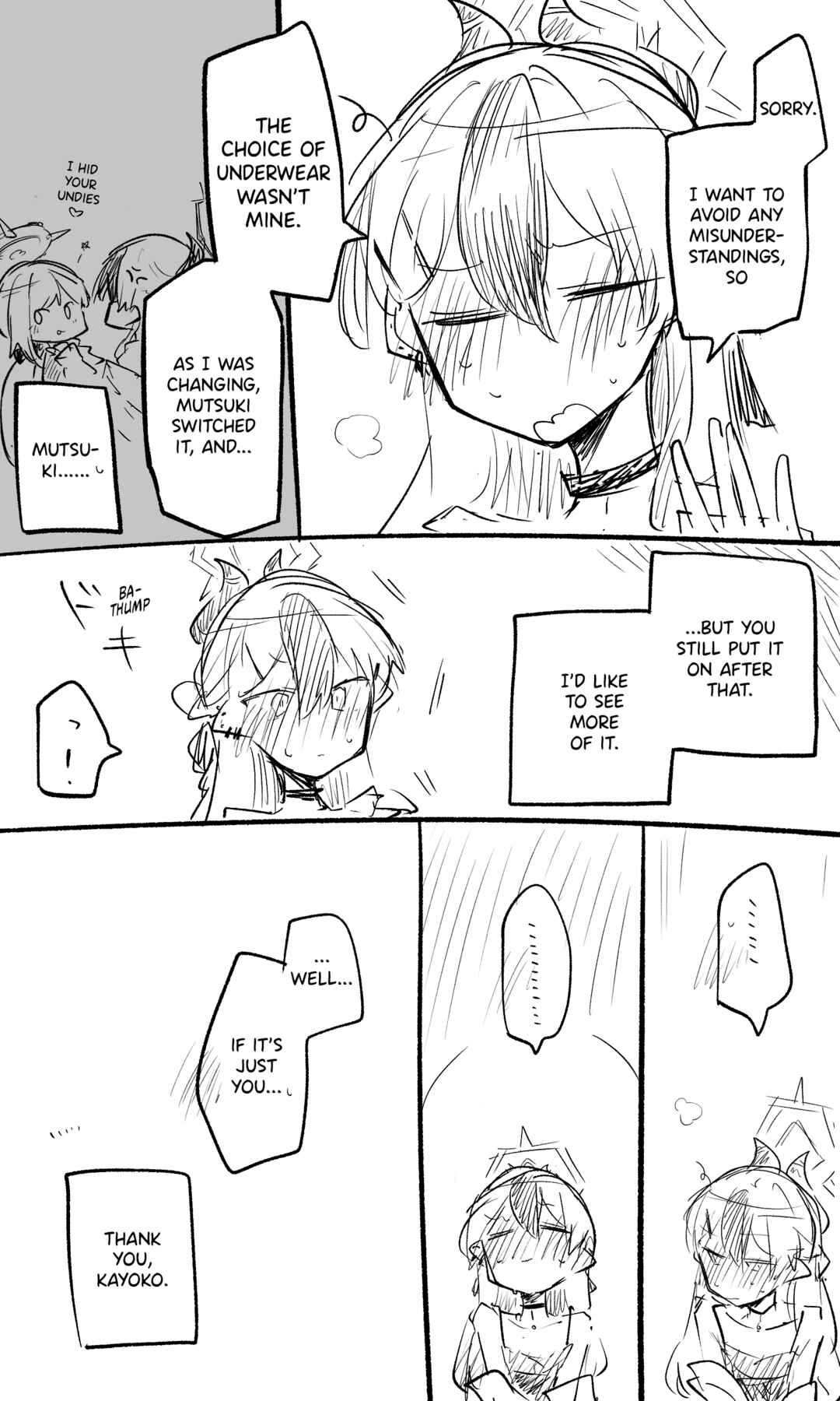 Page 2 Chapter 3 Blue Archive - nekkos Fanbox Content (Doujinshi)