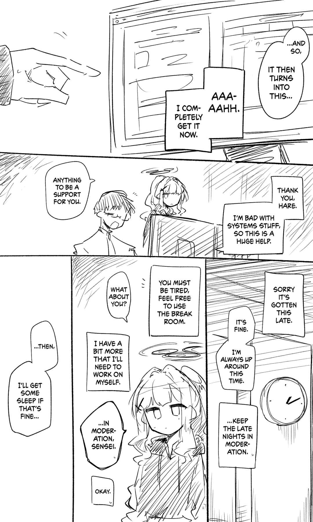 Page 1 Chapter 6 Blue Archive - nekkos Fanbox Content (Doujinshi)