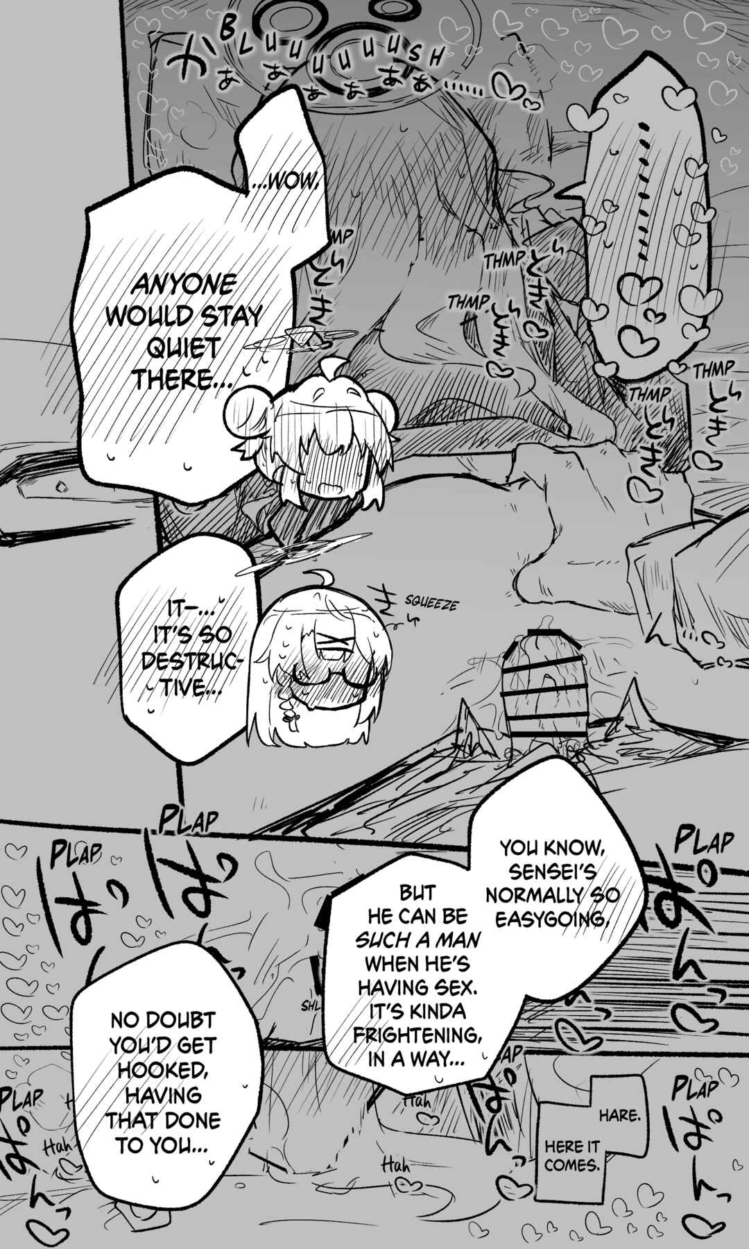 Page 16 Chapter 6 Blue Archive - nekkos Fanbox Content (Doujinshi)