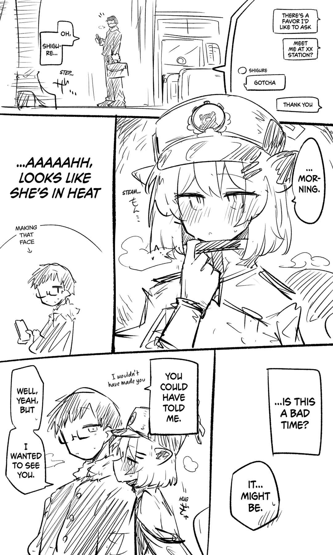 Page 1 Chapter 5 Blue Archive - nekkos Fanbox Content (Doujinshi)
