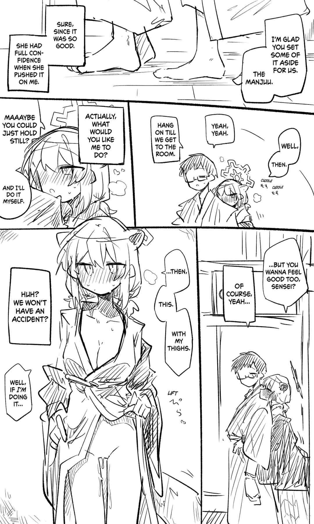 Page 3 Chapter 5 Blue Archive - nekkos Fanbox Content (Doujinshi)
