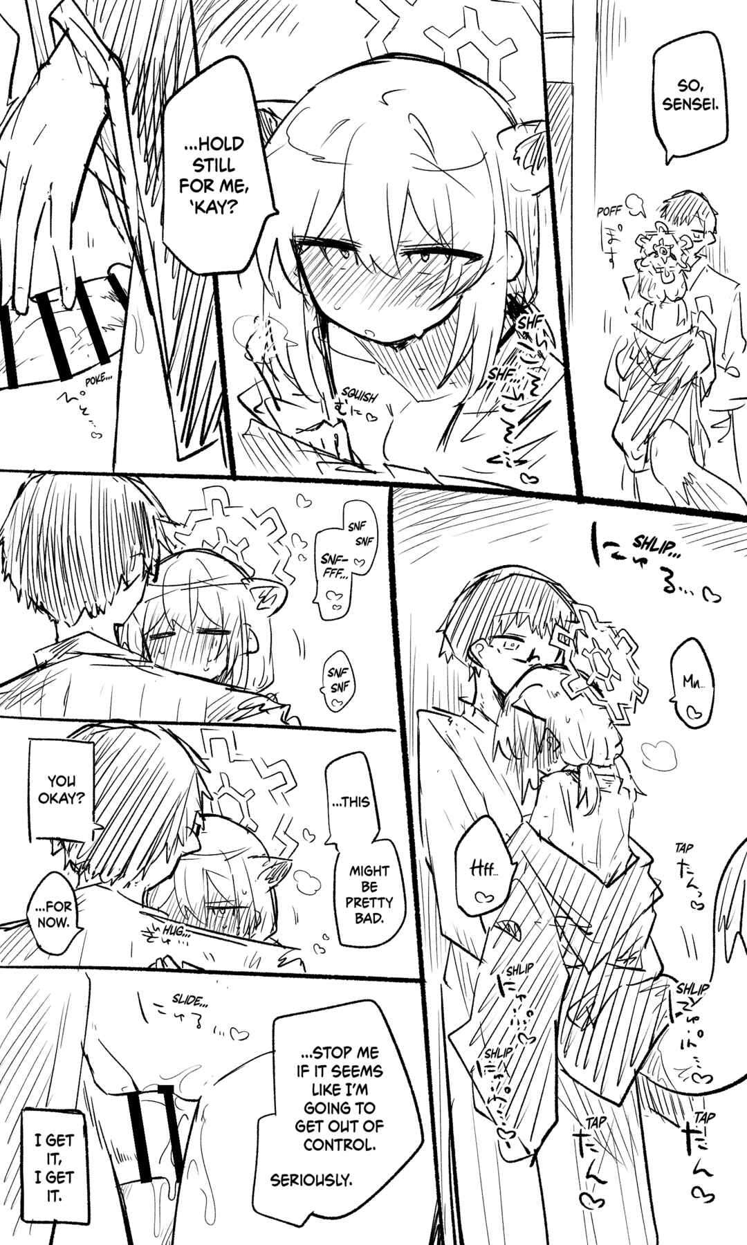 Page 4 Chapter 5 Blue Archive - nekkos Fanbox Content (Doujinshi)