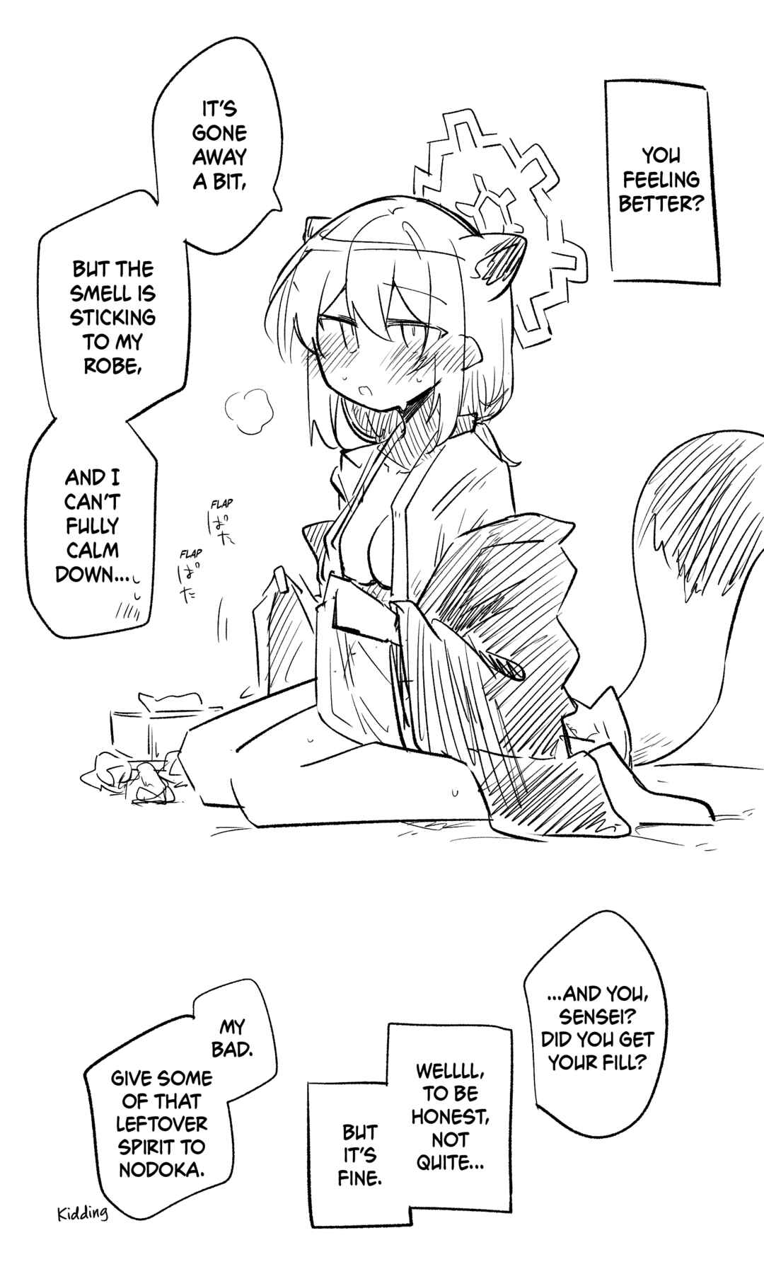 Page 8 Chapter 5 Blue Archive - nekkos Fanbox Content (Doujinshi)