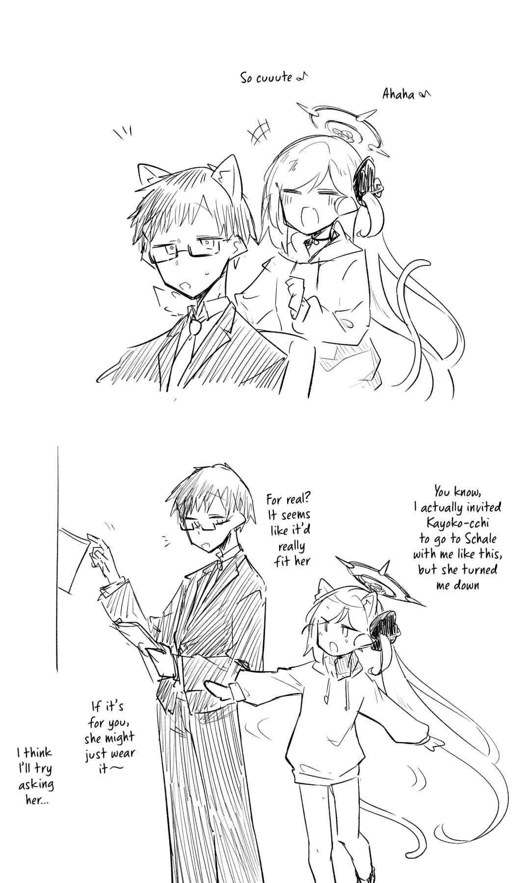 Page 9 Chapter 2 Blue Archive - nekkos Fanbox Content (Doujinshi)