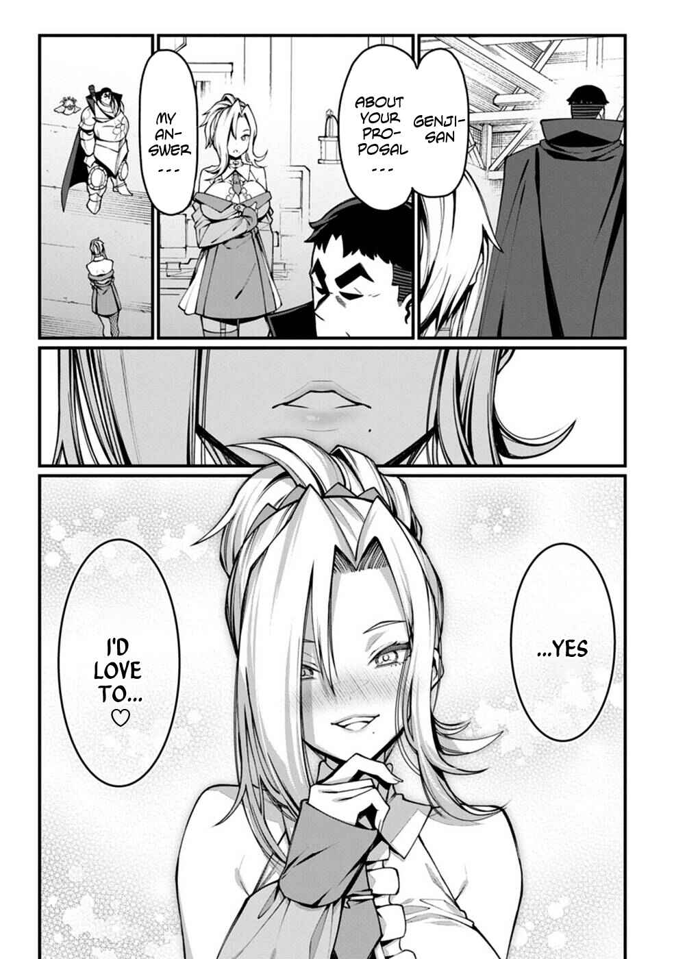 Page 11 Chapter 3 Harem Ou no Isekai Press Manyuuki ~Saikyou Musou no Ojisan wa Arayuru Shuzoku wo Yome ni suru~
