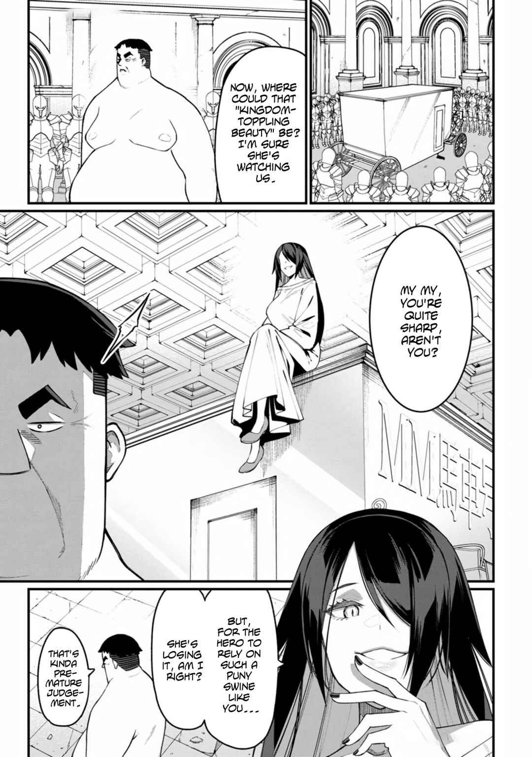 Page 17 Chapter 9 Harem Ou no Isekai Press Manyuuki ~Saikyou Musou no Ojisan wa Arayuru Shuzoku wo Yome ni suru~
