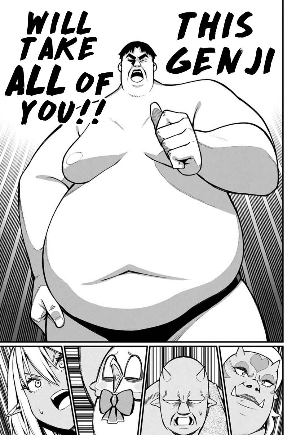 Page 27 Chapter 4 Harem Ou no Isekai Press Manyuuki ~Saikyou Musou no Ojisan wa Arayuru Shuzoku wo Yome ni suru~
