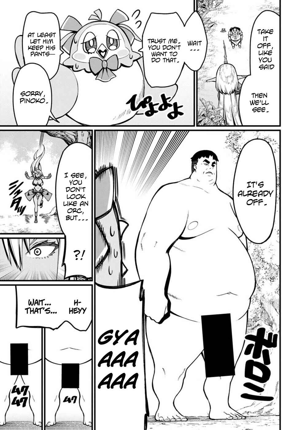 Page 3 Chapter 4 Harem Ou no Isekai Press Manyuuki ~Saikyou Musou no Ojisan wa Arayuru Shuzoku wo Yome ni suru~