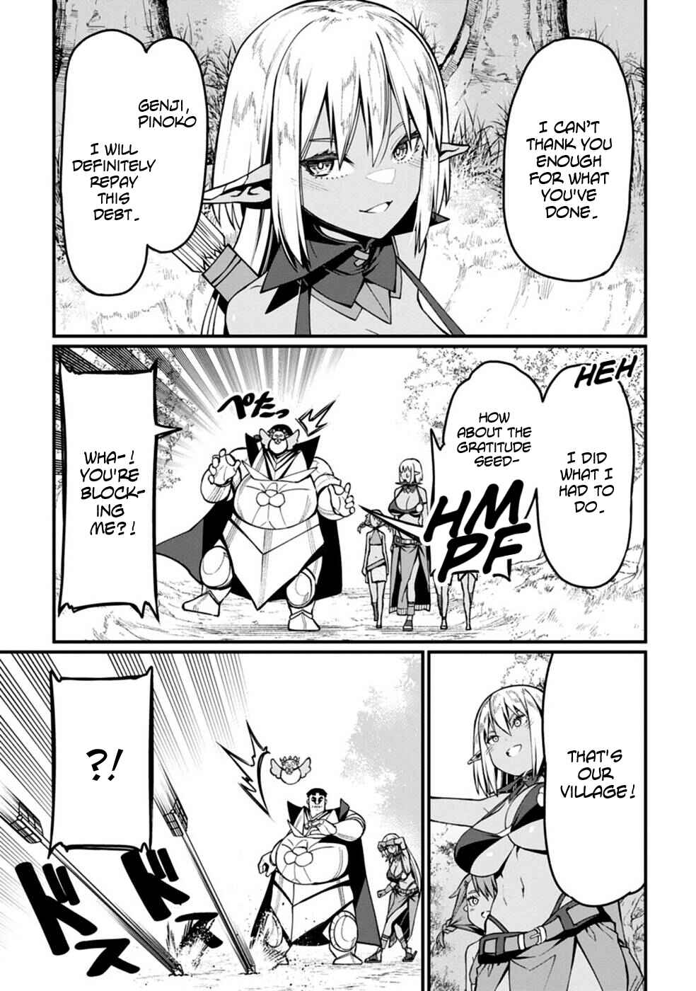 Page 40 Chapter 4 Harem Ou no Isekai Press Manyuuki ~Saikyou Musou no Ojisan wa Arayuru Shuzoku wo Yome ni suru~