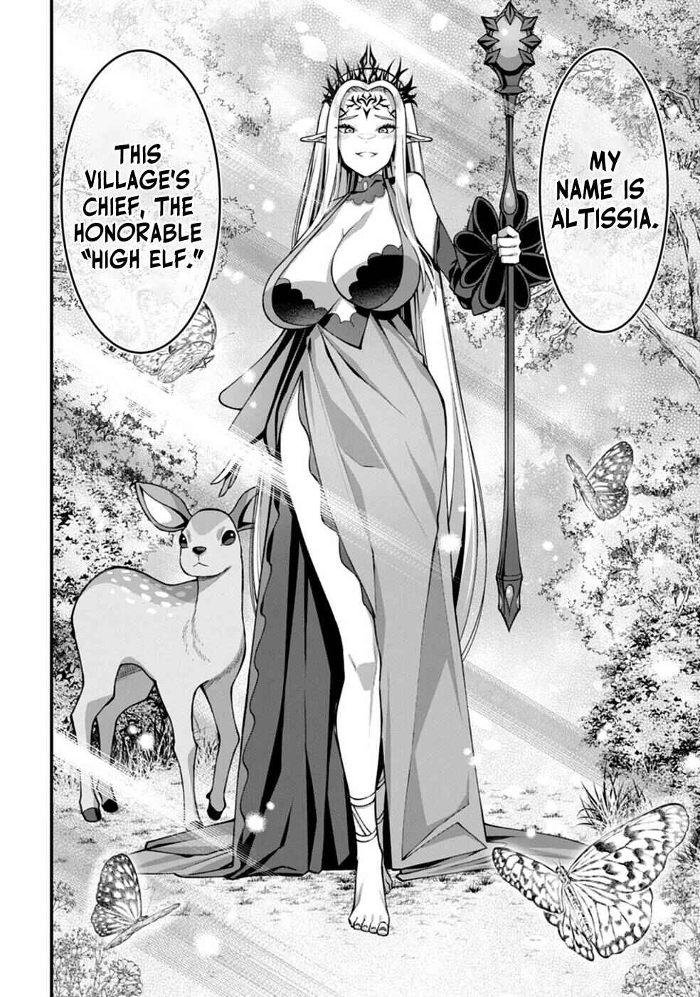 Page 45 Chapter 4 Harem Ou no Isekai Press Manyuuki ~Saikyou Musou no Ojisan wa Arayuru Shuzoku wo Yome ni suru~