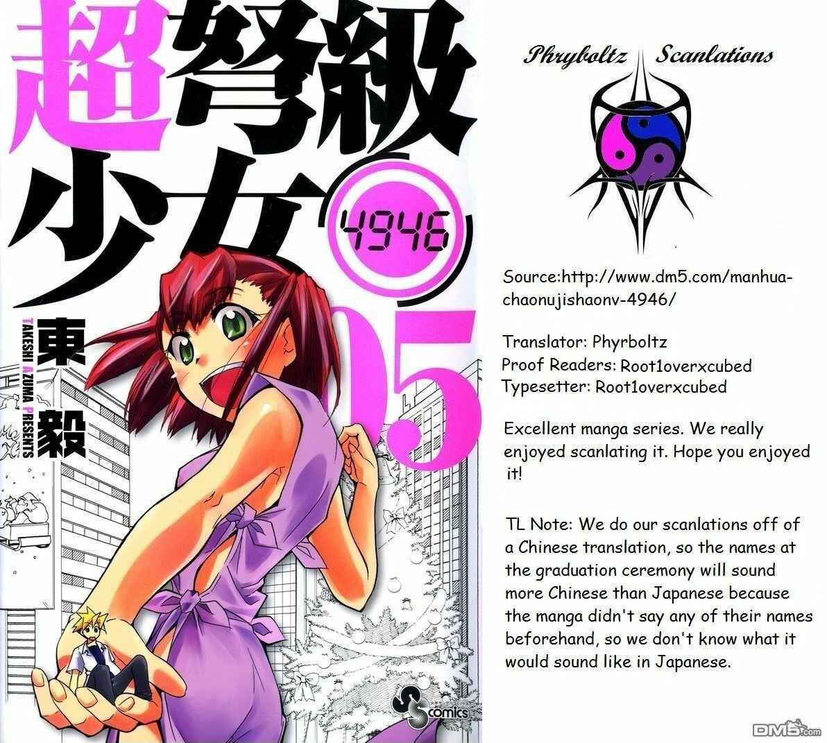 Page 37 Chapter 29 Chou Dokyuu Shoujo 4946