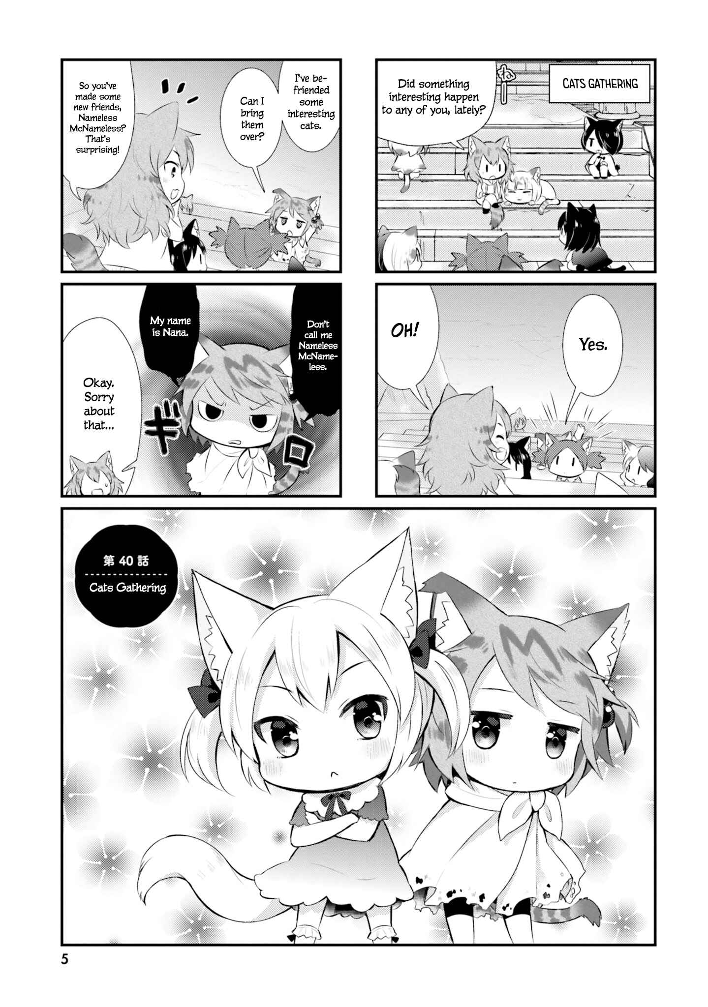 Page 1 Chapter 40 Nyanko Days