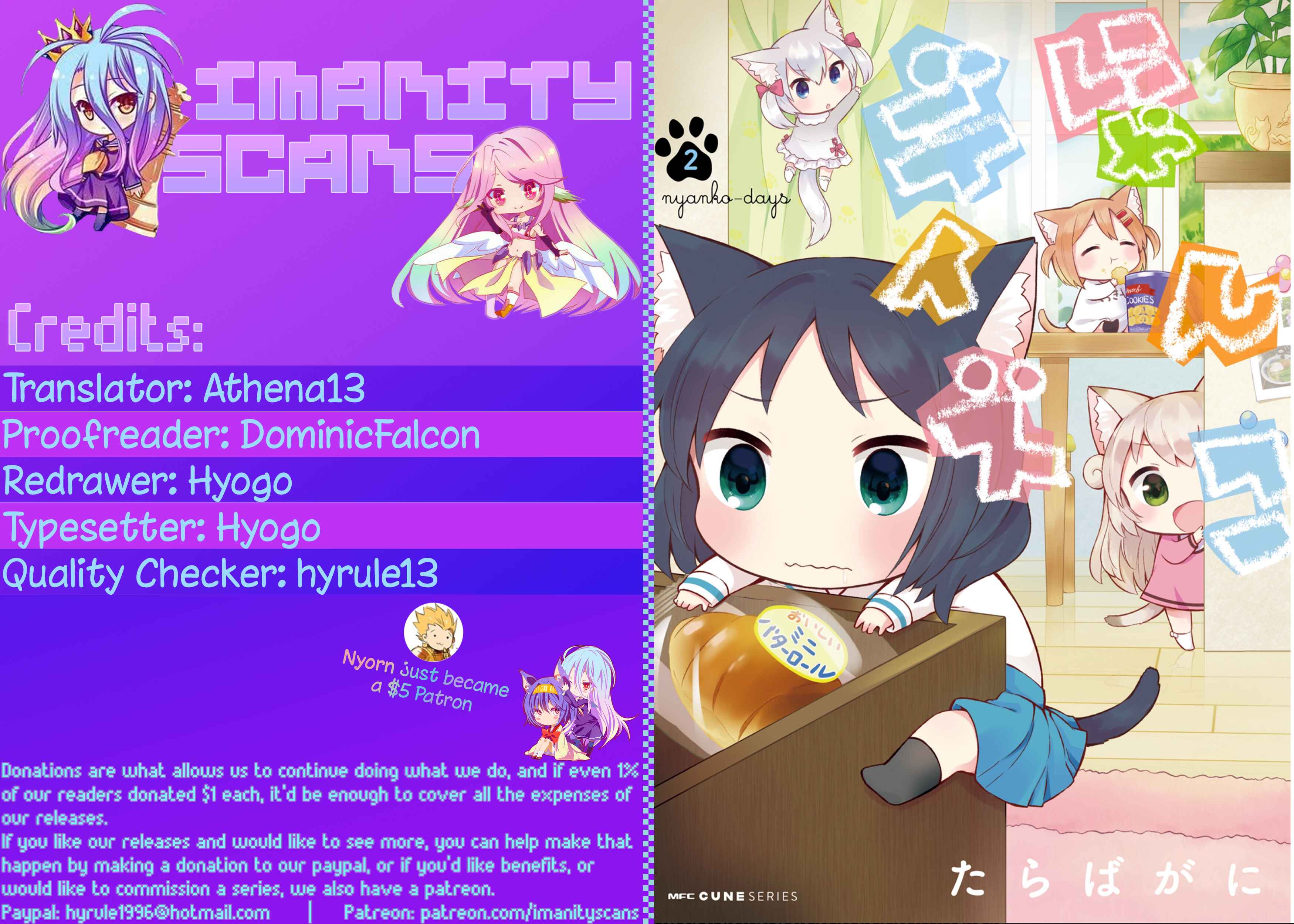 Page 1 Chapter 21 Nyanko Days